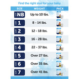 Comfees® Unisex Baby Diaper Size 6 Disposable Moderate Absorbency (907035_BG) 23/BG