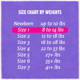 Cuties® Complete Care Unisex Baby Diaper Size 1 Disposable Heavy Absorbency (699151_PK) 1/PK