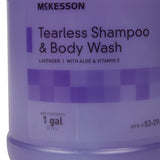 McKesson Tearless Shampoo and Body Wash 1 gal. Jug Lavender Scent (877034_CS) 4/CS