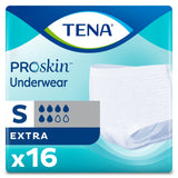 TENA® ProSkin™ Extra Unisex Adult Absorbent Underwear Pull On with Tear Away Seams Small Disposable Moderate Absorbency (978862_BG) 16/BG