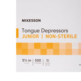 McKesson Tongue Depressor 5-1/2 Inch Length Wood Junior (508717_BX) 1/BX