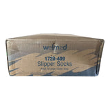 Welmed Slipper Socks Unisex Adult X-Large Single Tread Single Patient Use Gray (802643_CS) 48/CS