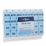 Medi Tray Pill Organizer 7 Day 4 Dose (870233_EA) 1/EA
