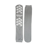 McKesson Terries™ Slipper Socks Unisex Adult 2X-Large Single Tread Single Patient Use Gray (504733_CS) 48/CS