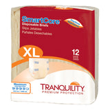 Tranquility SmartCore™ Unisex Adult Incontinence Brief X-Large Disposable Heavy Absorbency (801663_CS) 72/CS