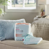 McKesson Super Disposable Underpad 30 X 30 Inch Fluff / Polymer Moderate Absorbency (724049_CS) 150/CS