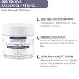 Skintensive® Bakuchiol + Retinol Dual Renewal PM Cream Facial Moisturizer 1.6 oz. Jar Unscented Cream (1267986_EA) 1/EA