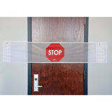Door Guard Door Sign Restricted Access STOP (1124491_EA) 1/EA
