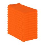 Hospeco® Huck Cotton Cleaning Towels 16x26 Orange, 120/Case (HOSABSBNT-ORNG-CS) Case of 120