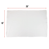 Hospeco® Huck Cotton Cleaning Towels 16x26 White, 120/Case (HOSABSBNT-WHITE-CS) Case of 120