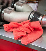 Arkwright Home® Messy Mechanic Shop Towels 12x14 Red, 10/Bag, Case of 30 Bags (AT-STB10-BAND-CS) Case of 300
