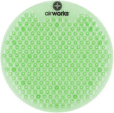 Hospeco® Airworks® Splash Free Urinal Screen, Fresh Garden, Box of 10 (HOSAWSFUS232-BX) Box of 10