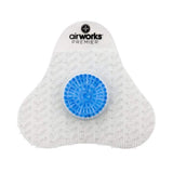 Hospeco® Airworks® w/Smart Block® Urinal Screen, Sunburst, Case of 12 (HOSAWSP233) Case of 12