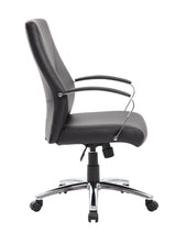 Boss LeatherPlus Executive Chair, Black (B10101-BK) Each