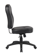 Boss Black Leather Task Chair (B1560) Each