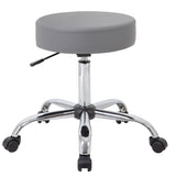 Boss Gray Antimicrobial Medical Stool (B240-GY) Each