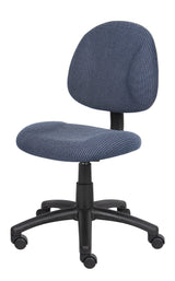 Boss Blue Deluxe Posture Chair (B315-BE) Each
