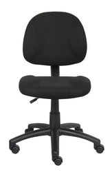 Boss Black Deluxe Posture Chair (B315-BK) Each