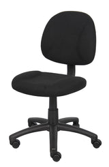 Boss Black Deluxe Posture Chair (B315-BK) Each