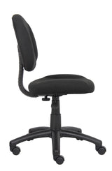 Boss Black Deluxe Posture Chair (B315-BK) Each