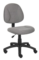 Boss Gray Deluxe Posture Chair (B315-GY) Each