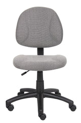 Boss Gray Deluxe Posture Chair (B315-GY) Each