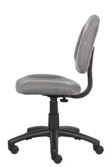 Boss Gray Deluxe Posture Chair (B315-GY) Each