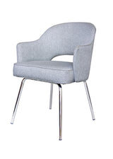 Boss Gray Linen Guest Chair (B489C-GR) Each