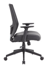 Boss Mesh Back Task Chair, Black (B6044AM-BK) Each