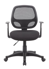 Boss Commercial Grade Mesh Task Chair w/T-Arms (B606) Each