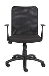 Boss Budget Mesh Task Chair w/T-Arms (B6106) Each
