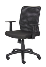 Boss Budget Mesh Task Chair w/T-Arms (B6106) Each