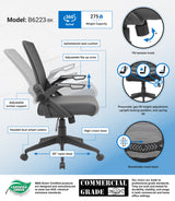 Boss Mesh Flip Arm Task Chair (B6223-BK) Each
