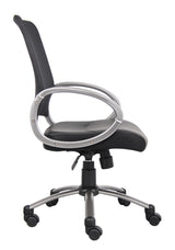 Boss Mesh Back w/Pewter Finish Task Chair (B6406) Each