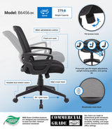 Boss Mesh Task Chair, Black (B6456-BK) Each