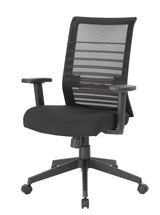 Boss Horizontal Mesh Back Task Chair, Synchro-Tilt Mechanism (B6566-BK) Each