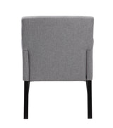 Boss Box Arm Guest, Accent or Dining Chair w/Black Base (B659-MG) Each