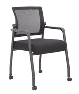 Boss Mesh 4-Legged Guest Chair (B6889R-BK) Each