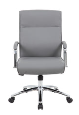 Boss Modern Executive Conference Chair, Gray (B696C-GY) Each