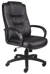 Boss Executive High Back LeatherPlus Chair (B7501) Each