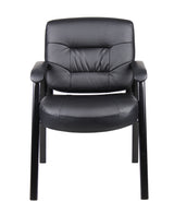 Boss Executive Mid Back LeatherPlus Guest Chair (B7509) Each