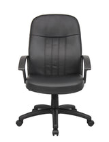 Boss Executive Leather Budget Chair (B8106) Each