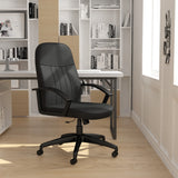 Boss Mid Back Fabric Managers Chair In Black (B8306-BK) Each