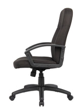 Boss Mid Back Fabric Managers Chair In Black (B8306-BK) Each