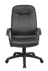 Boss High Back LeatherPlus Chair (B8401) Each