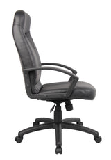 Boss High Back LeatherPlus Chair (B8401) Each