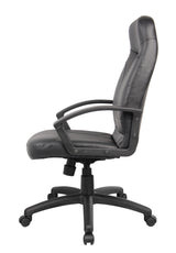Boss High Back LeatherPlus Chair (B8401) Each