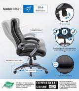 Boss Double Layer Executive Chair (B8661) Each