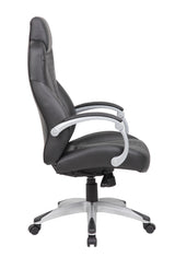 Boss Executive Hinged Arm Chair, Black (B8871-BK) Each