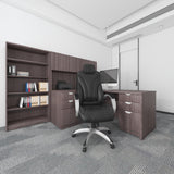 Boss Executive Hinged Arm Chair, Black (B8871-BK) Each